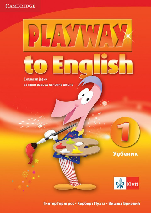 Playway to English 1 udžbenik za engleski jezik QR- G.Gerngros, H.Puhta, V.Brković 2023