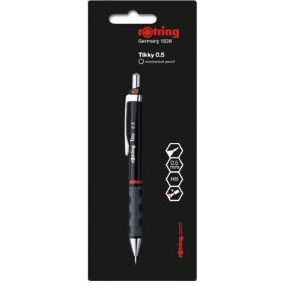 Tehn.olovka PO 0.5 crna ROTRING TIKKY III blister