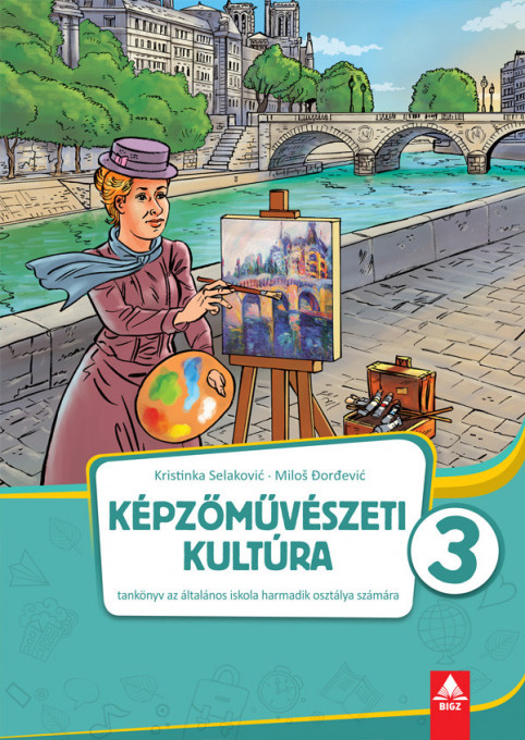 Likovna kultura 3, udzbenik na madjarskom jeziku