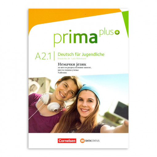 Prima Plus A2.1 Udžbenik - treća godina učenja DATA STATUS