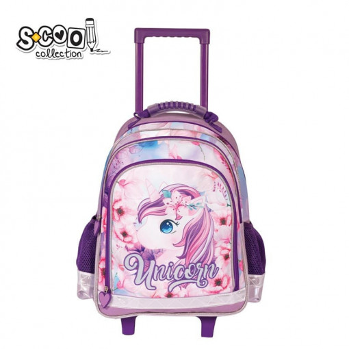 Ranac sa točkićima S-COOL - UNICORN