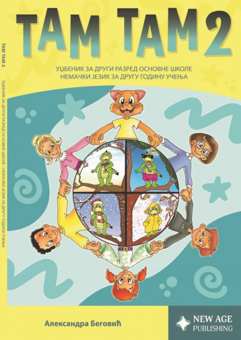 Tam Tam 2, udžbenik sa radnom sveskom iz nemačkog jezika - New Age Publishing