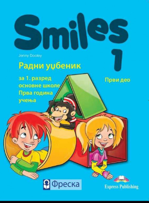 Engleski jezik 1 SMILES 1 radni udžbenik iz 2 dela- Dženi Duli 2023
