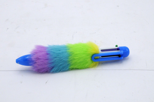 Hemijska olovka perje 6 boja fluo