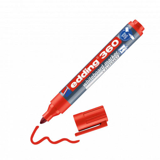 Marker board 360 crveni z 002