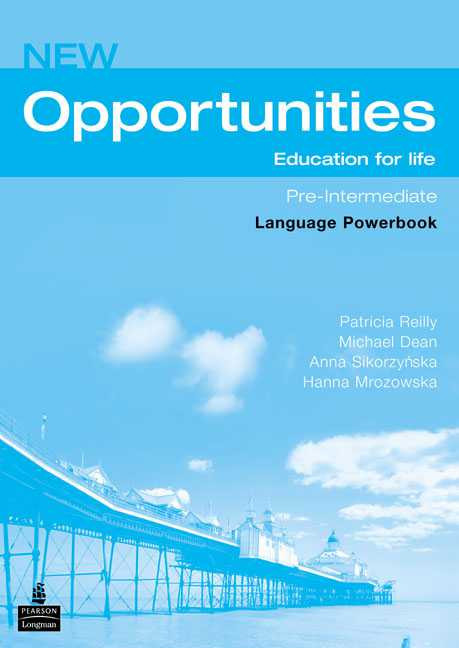 New . Opportunity pre-intermediate AB radna sveska- P.Reilly, M.Dean, A.Sikorzynska, H.Mrozowska