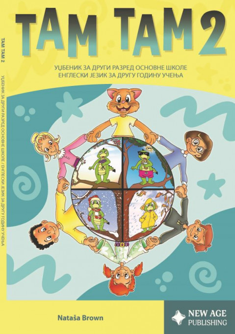 Tam Tam 2, udžbenik sa radnom sveskom iz engleskog jezika - New Age Publishing