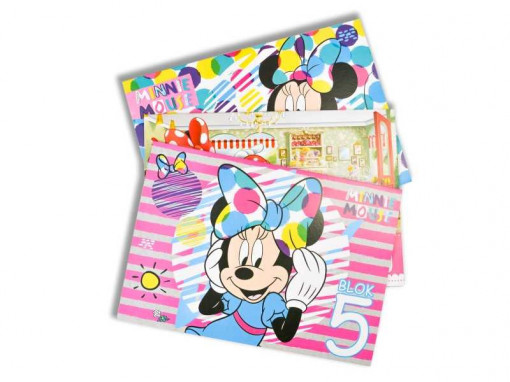 Crtaci blok br.5 Minnie Mouse