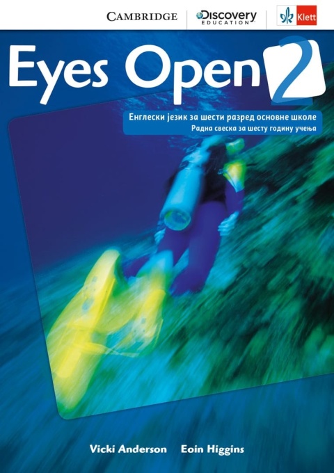 Eyes Open 2 radna sveska za engleski jezik QR 2024 - E.Higgins,V.Anderson