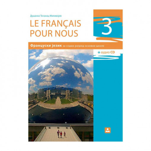 Le francais pour nous 3+CD ZAVOD ZA UDŽBENIKE