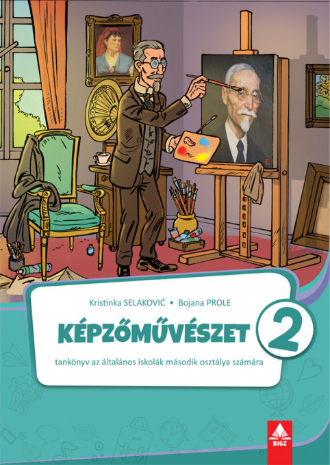 Likovna kultura 2, udzbenik na madjarskom jeziku