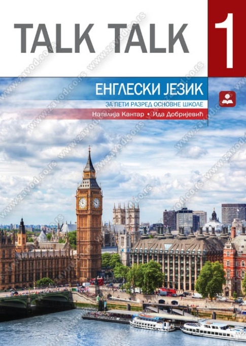 Talk Talk 1 - udžbenik za 5.r. za 1 godinu ucenja engleskog jezika- N.Katar, I.Dobrijević