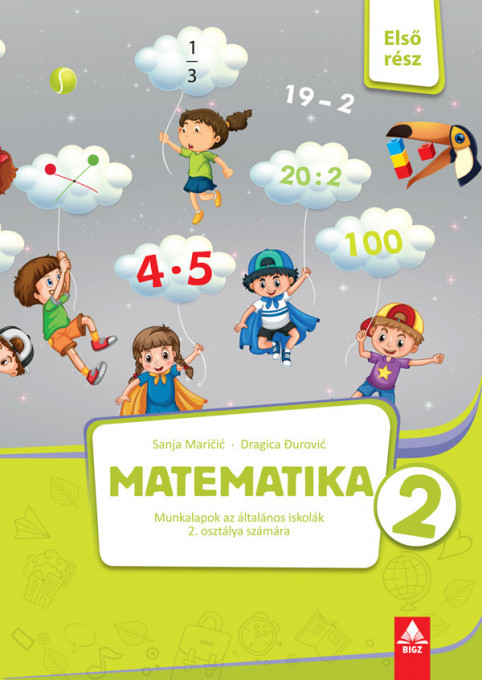 Matematika 2, radna sveska 1. deo na madjarskom jeziku