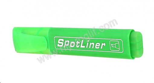 Text marker - SpotLiner, zeleni