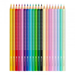 Faber Castell drvene boje 1-20 Grip Sparkle - Img 3