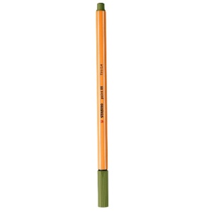 Fineliner Stabilo point 88-35 mahovina zelena