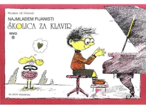 Skolica za klavir nivo A Najmladjem pijanisti-M.Lili Petrovic