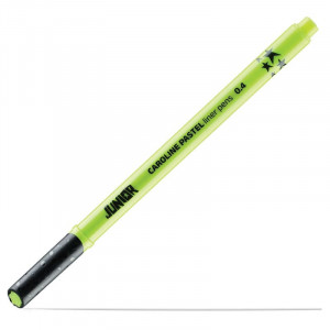 Caroline pastel liner 0.4 zelena