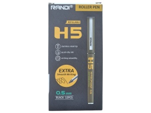 Gel olovka sa kapicom Randi 0.5 crna 1167 - Img 2