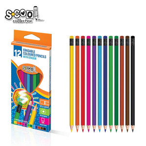 Drvene bojice S-COOL - Šestougaone 1-12