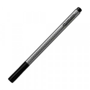 Faber-Castell Grip Finepen Fineliner 151699, crni