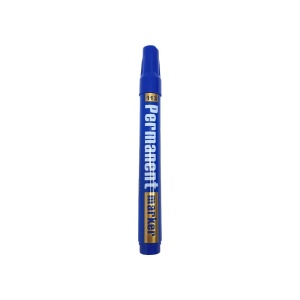 Permanentni marker GXIN okrugli vrh PLAVI