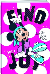 Sveska Minnie Mouse sa sljokicama Premium A4 - Img 2