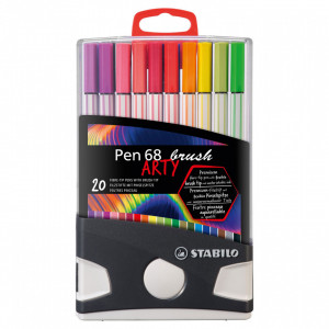 Brush pen 68 Stabilo Arty set 1-20 - Img 1