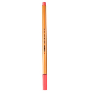 Fineliner Stabilo point 88-040 neon crveni