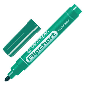 Marker 8560-01 zeleni za flip chart