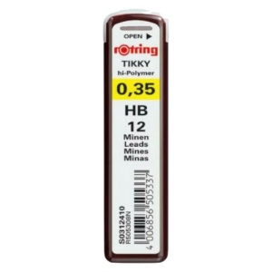 Minice za tehničku olovku Rotring 0.35 HB