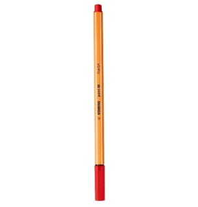 Fineliner Stabilo point 88-48 svetlo crvena