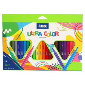 Flomasteri JUNIOR - Ultra color trouglasti 24/1