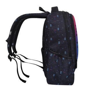 RANAC OJAÈANA LEÐA SA ÈVRSTIM PREDNJIM DŽEPOM GAME OVER 40x29x14cm SC3371 - Img 2