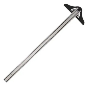 T lenjir HIJEROGLIF - metalni 80 cm