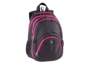 Anatomski ranac 2 u 1 PULSE - PINK BLACK DOT