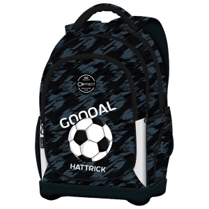 Anatomski ranac CONNECT - Hattrick crno-sivi
