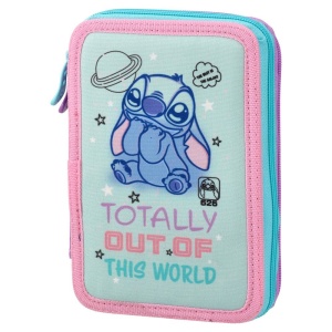 Double decker, pernica puna, 2 zipa, Stitch