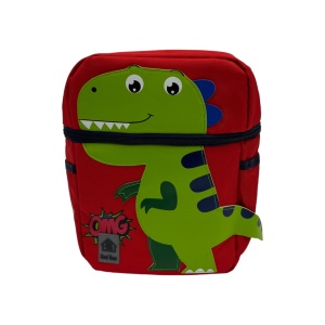 Ranac za vrtić HIJEROGLIF - Dino OMG (crveni) - Img 1