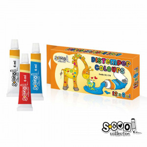 Tempere S-COOL - Distemper colours 1-12 6ml