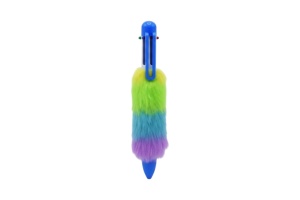 Hemijska olovka perje 6 boja fluo