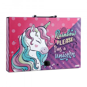Koferče sa ručkom JUNIOR - Unicorn A4