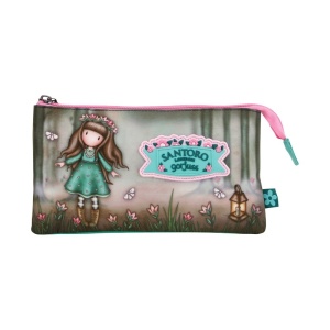 Pernica pravougaona 1zip 3pregrade Woodland Wildflower Gorjuss 1280GJ08