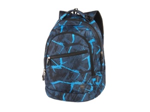 Ranac za tinejdžere PULSE - Drip blue strike
