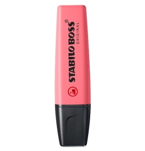 Text marker Stabilo Boss Pastel 70-150 tamno roze