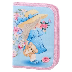 Decker, pernica puna, 1 zip, Flower girl