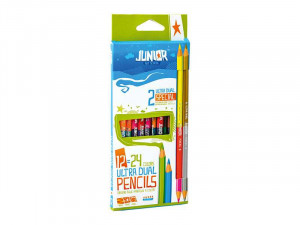 Drvene bojice JUNIOR - Ultra Dual 12/24