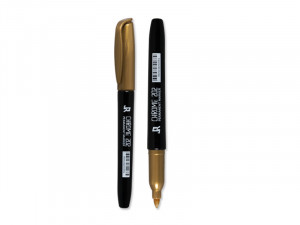 Marker permanent zlatni 202 Chrome