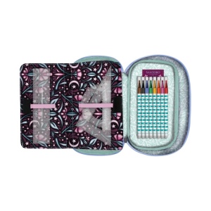 Pernica puna ovalna 1zip 1preklop Woodland Wildflower Gorjuss 1046GJ24 - Img 2