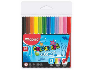 Flomasteri MAPED - Ocean 1-12